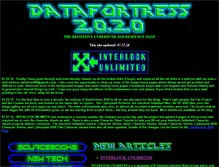 Tablet Screenshot of datafortress2020.com